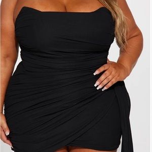 3x mesh semi formal dress